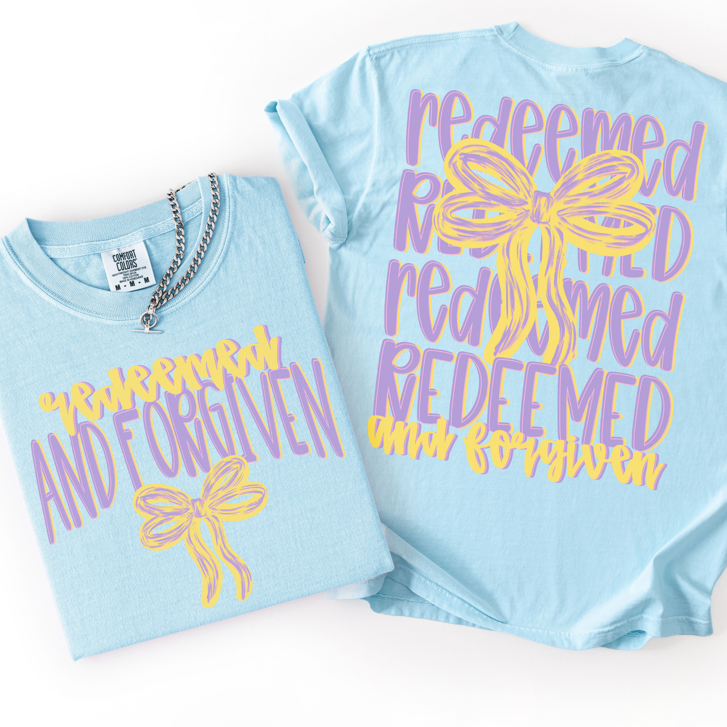 Redeemed And Forgiven Stacked Bow Transfer *TWO PART**SOLD SEPARATELY**