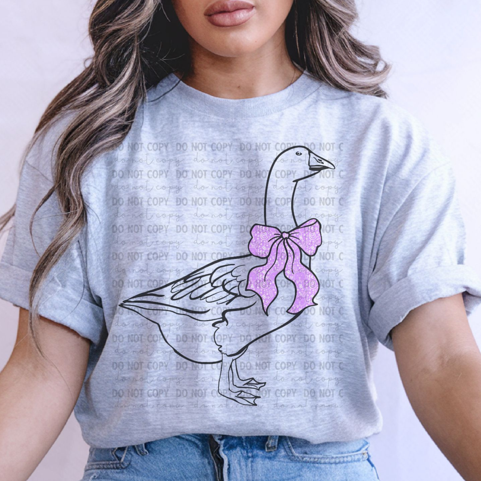 Easter Goose Transfer **SOLD SEPARATELY**