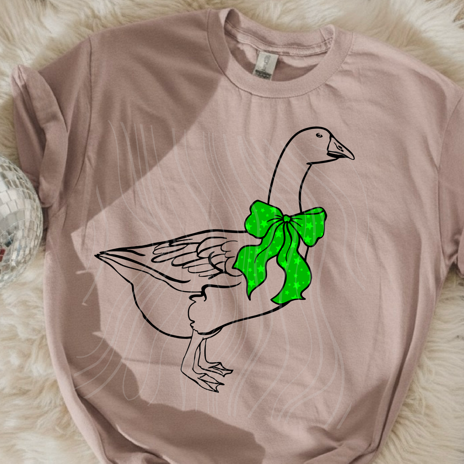 St Patricks Goose Transfer **SOLD SEPARATELY**