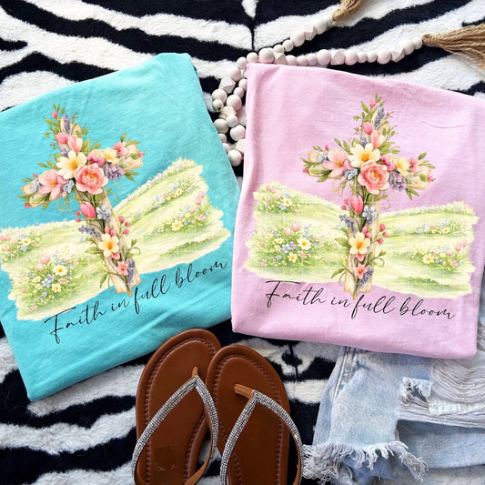 Faith In Full Bloom Transfer